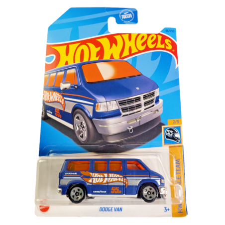 Hot Wheels Dodge Van (HW 55 Race Team) nº 66 HKH67 serie 2/5