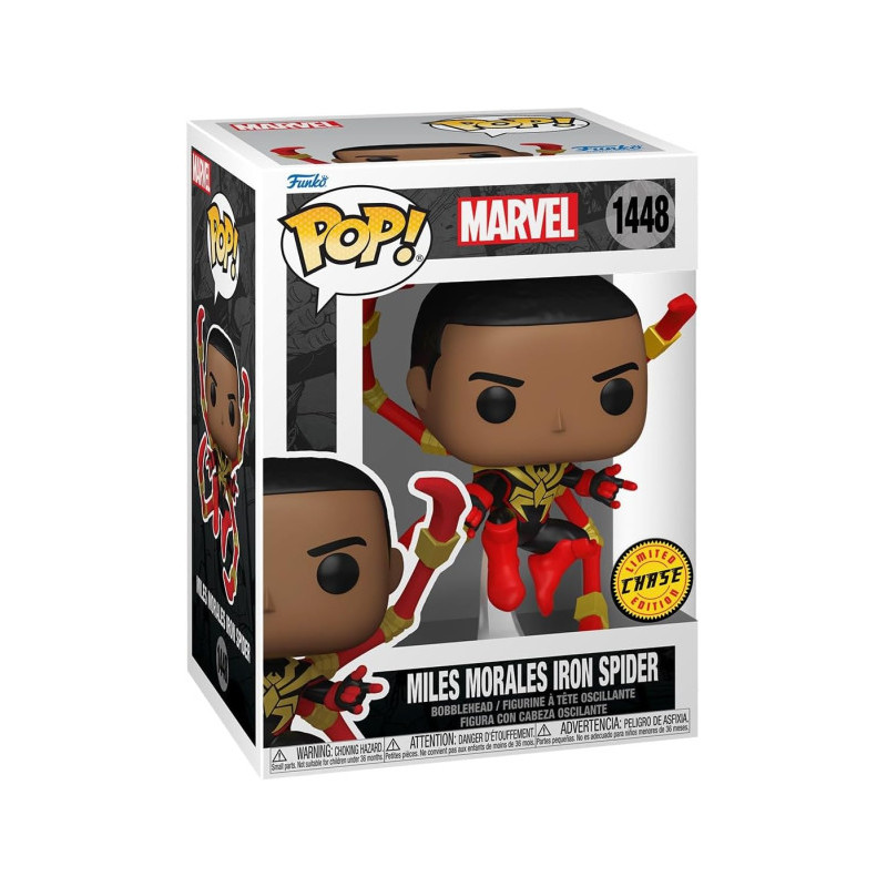 Spider-Man Comics POP! TV Vinyl Figurine Miles IS Chase 1448 Spider-Man Comics POP! TV Vinyl Figurine Miles IS Chase 1448