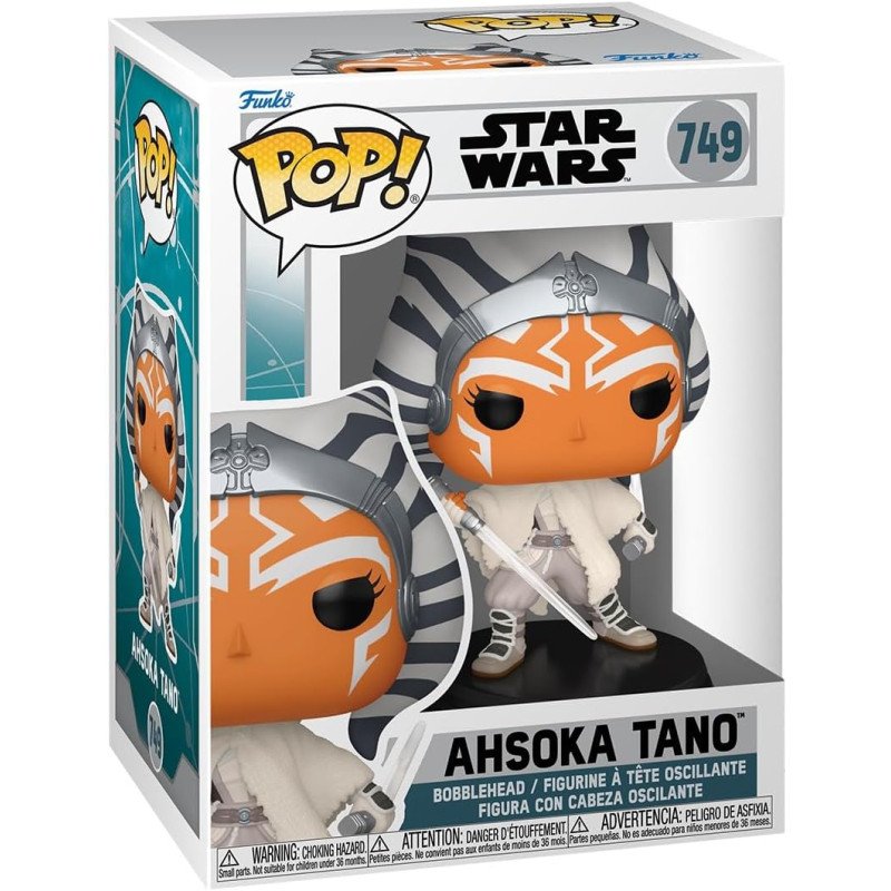 Star Wars: Ahsoka Figurine POP! Vinyl S3- Ahsoka 749 Star Wars: Ahsoka Figurine POP! Vinyl S3- Ahsoka 749