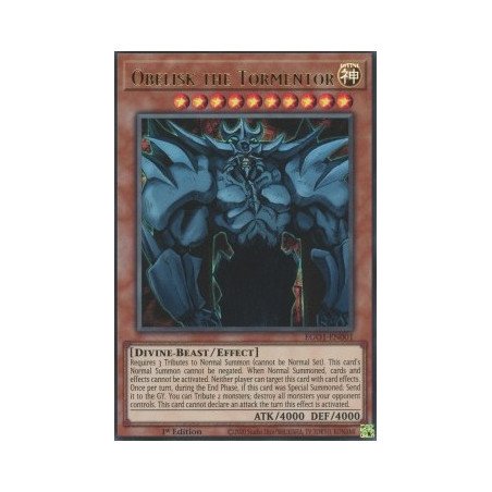 [INGLÉS] Yu-Gi-Oh! TCG Display Egyptian God Deck: Obelisk the Tormentor