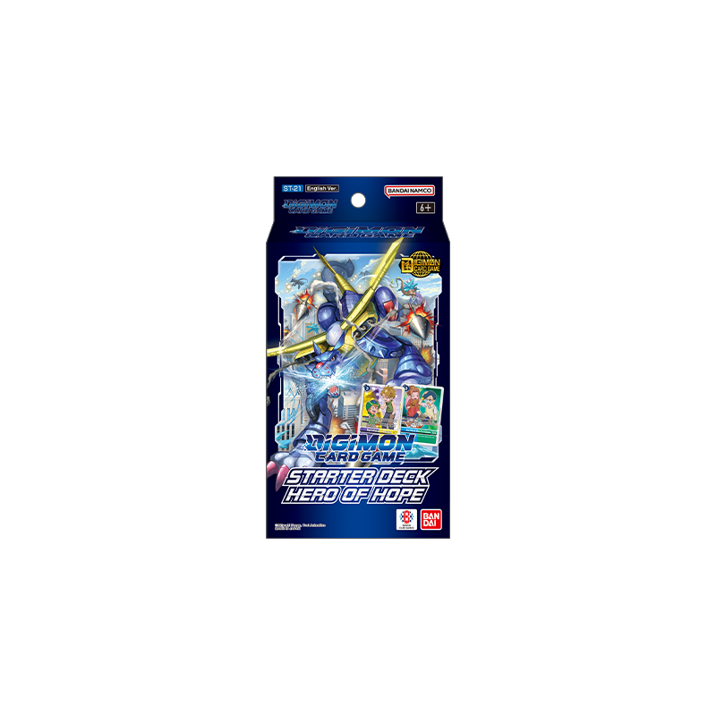 [PREVENTA] [INGLÉS] Digimon Card Game ST-21 Starter Deck Hero of Hope