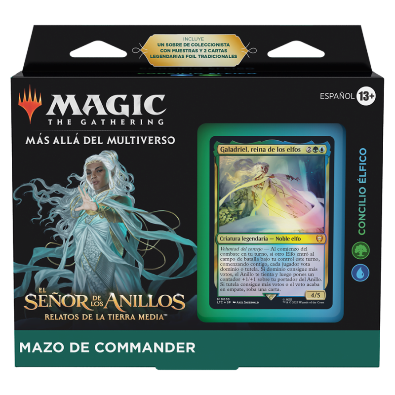 [ESPAÑOL] Magic The Gathering The Lord Of The Rings Tales Of Middle-Earth , Commander Deck