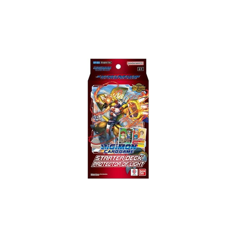 [ENGLISH] Digimon Card Game ST-20 Starter Deck Protector of Light