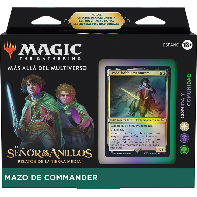 [ESPAÑOL] Magic: The Gathering The Lord Of The Rings Tales Of Middle-Earth  Commander Deck