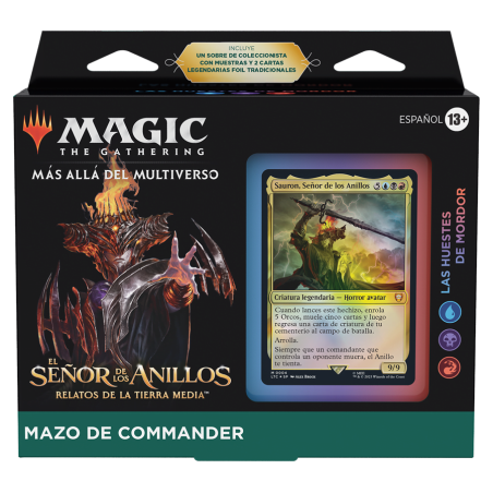 [ESPAÑOL] Magic: The Gathering The Lord Of The Rings Tales Of Middle-Earth Commander Deck
