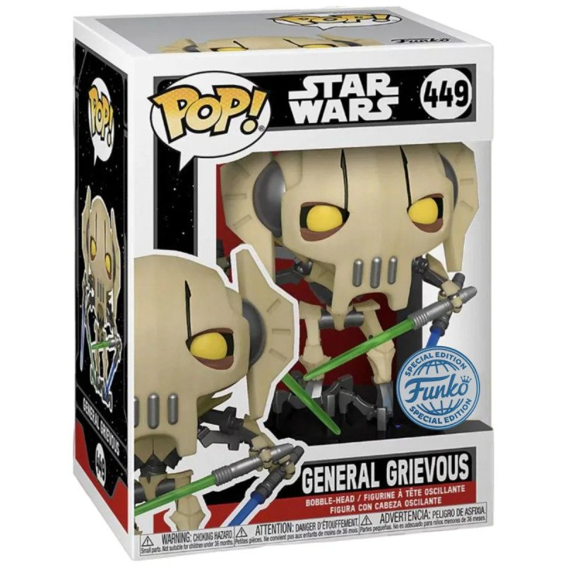 Star Wars Figura POP! Vinyl General Grievous 449