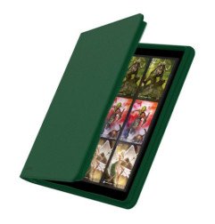 Ultimate Guard Zipfolio 480 - 24-Pocket XenoSkin (Quadrow) - Verde