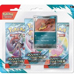 Pokemon TCG: Scarlet & Violet 9 – Journey Together 3-Pack Blister