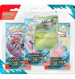 [PREORDER][ENGLISH] Pokémon TCG: Scarlet & Violet 9 – Journey Together 3-Pack Blister