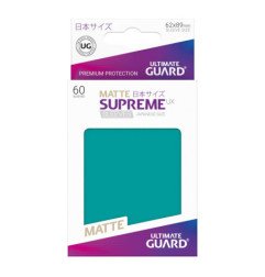 Ultimate Guard Supreme UX Sleeves Fundas de Cartas Tamaño Japonés Gasolina Azul Mate (60)