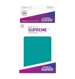 Ultimate Guard Supreme UX Sleeves Fundas de Cartas Tamaño Japonés Gasolina Azul (60)