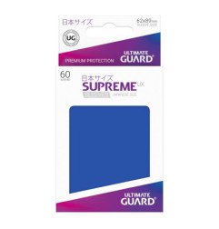 Ultimate Guard Supreme UX Sleeves Fundas de Cartas Tamaño Japonés Azul (60)