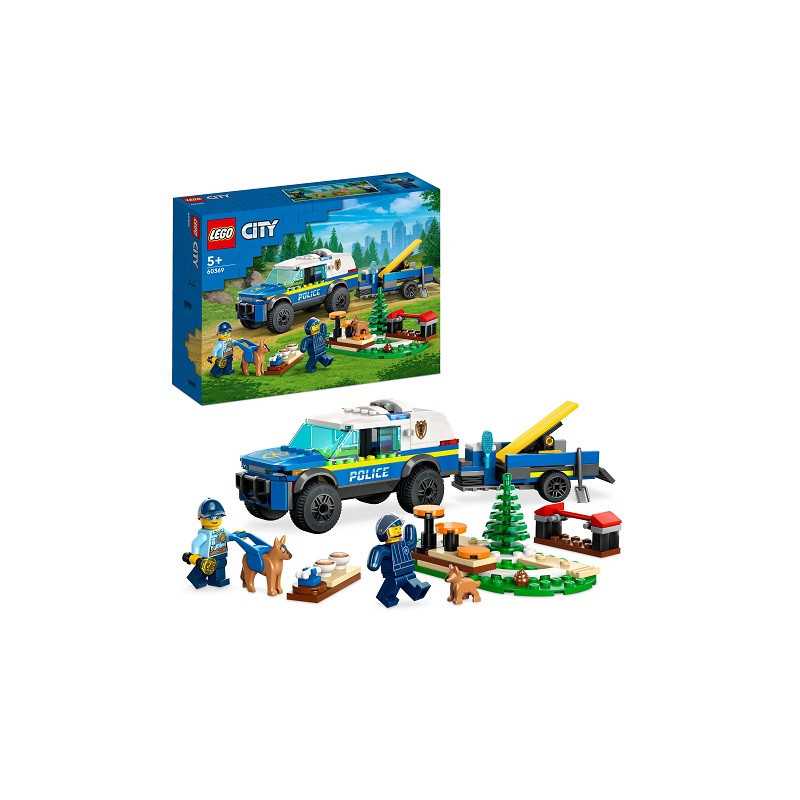 LEGO City 60369 Entrenamiento Móvil para Perros 60369