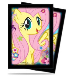 Ultra Pro My Little Pony Fundas protectoras de cubierta de tamaño pequeño con Fluttershy