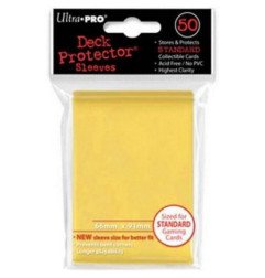 Ultra Pro Protector de cartas Amarillo Canario (50)