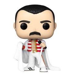 Queen POP! Rocks Vinyl Figura Freddie Mercury con Capa 414