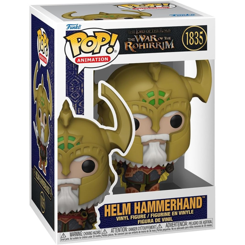 The Lord of the Rings: The War of the Rohirrim POP! Movies Vinyl Figurine Helm Hammerhand 1835 The Lord of the Rings: The War of the Rohirrim POP! Movies Vinyl Figurine Helm Hammerhand 1835