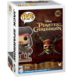 Pirates of the Caribbean Figura POP! Movies Vinyl Jack Sparrow 1482 3