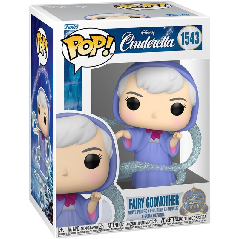 Cinderella 75th Anniversary POP! Disney Vinyl Figura Fairy GM 1543 Cinderella 75th Anniversary POP! Disney Vinyl Figura Fairy GM 1543