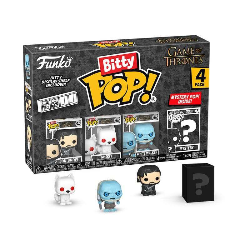 Game of Thrones Pack de 4 Figuras Bitty POP! Vinyl Jon Snow Game of Thrones Pack de 4 Figuras Bitty POP! Vinyl Jon Snow