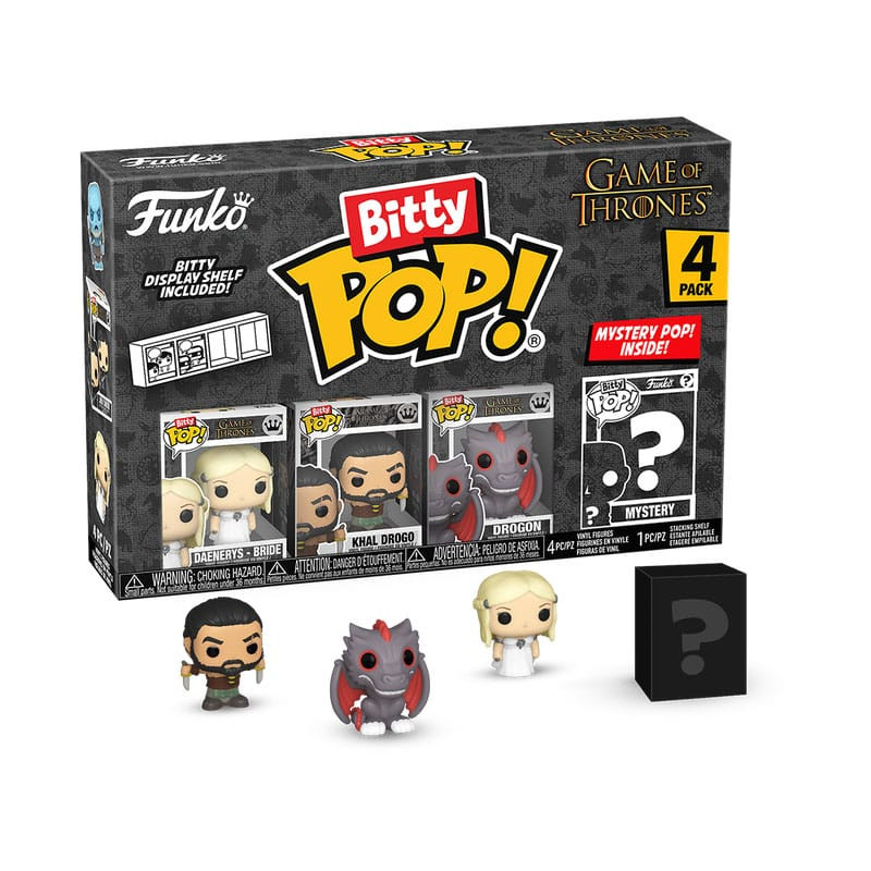 Game of Thrones Pack de 4 Figures Bitty POP! Vinyl Khaleesi Game of Thrones Pack de 4 Figures Bitty POP! Vinyl Khaleesi
