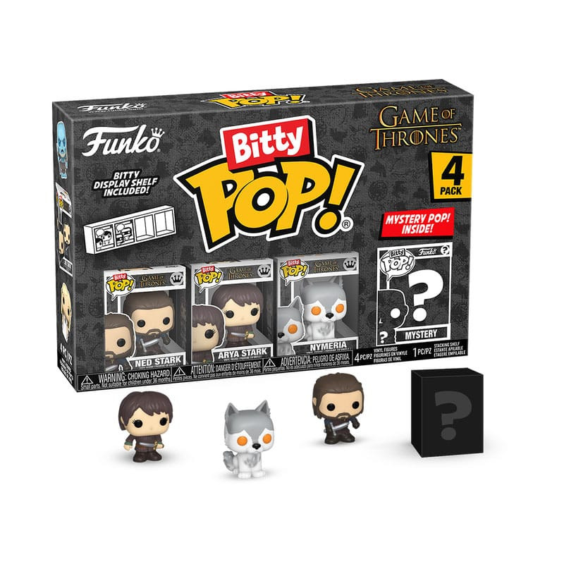 Game of Thrones Pack de 4 Figures Bitty POP! Vinyl Ned Stark Game of Thrones Pack de 4 Figures Bitty POP! Vinyl Ned Stark