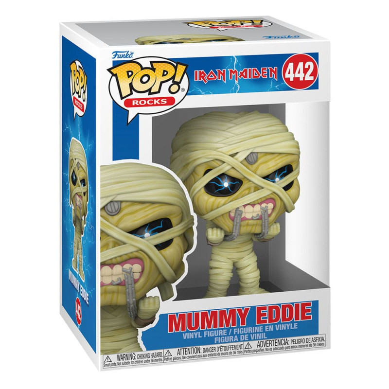 Iron Maiden POP! Rocks Vinyl Figurine Eddie Mummy 442 Iron Maiden POP! Rocks Vinyl Figurine Eddie Mummy 442