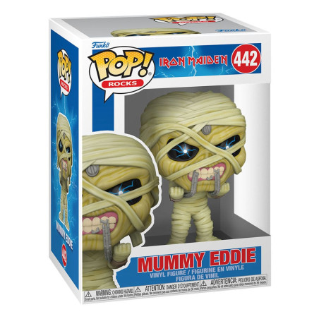 Iron Maiden POP! Rocks Vinyl Figurine Eddie Mummy 442