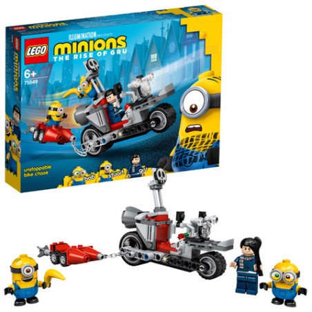 LEGO 75549 Minions Persecución en la Moto Imparable