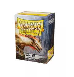 Dragon Shield Dual Standard Sleeves White Classic (100 Sleeves)