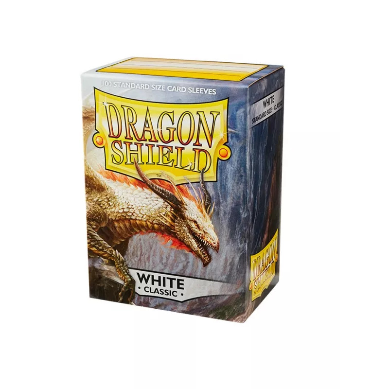 Fundas Dragon Shield Standard Blanco Clásico (100 fundas) Fundas Dragon Shield Standard Blanco Clásico (100 fundas)