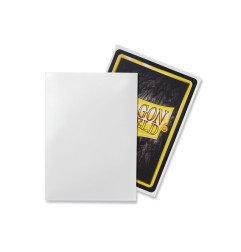 Fundas Dragon Shield Standard Blanco Clásico (100 fundas)