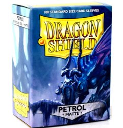 Dragon Shield Dual Standard Sleeves Matte Petrol (100 Sleeves)