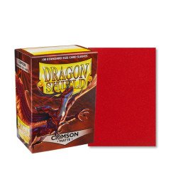 Dragon Shield Standard Sleeves Matte Crimson (100 Sleeves)