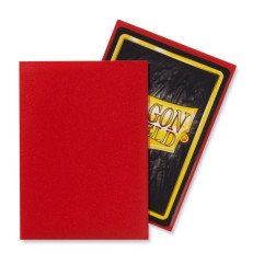 Dragon Shield Standard Sleeves Matte Crimson (100 Sleeves)