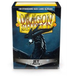 Dragon Shield Standard Sleeves Matte Jet (100 Sleeves)