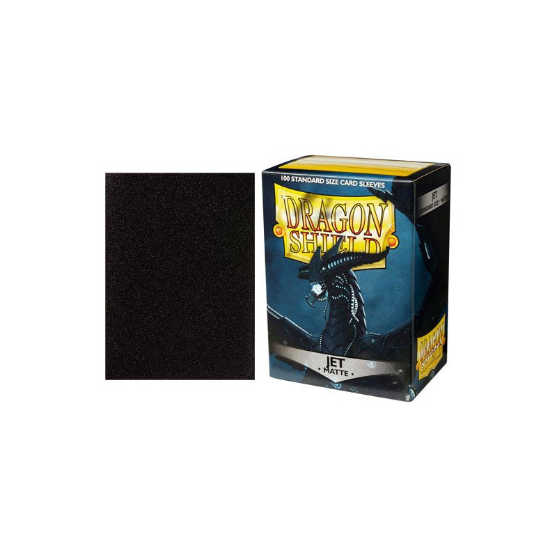 Dragon Shield Standard Sleeves Matte Jet (100 Sleeves) Dragon Shield Standard Sleeves Matte Jet (100 Sleeves)