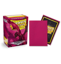Dragon Shield Standard Sleeves Matte Magenta (100 Sleeves)