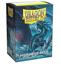 Dragon Shield Standard Sleeves Matte Midnight Blue (100 Sleeves)