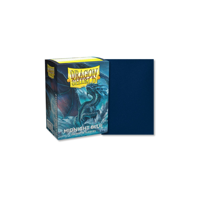 Dragon Shield Standard Sleeves Matte Midnight Blue (100 Sleeves) Dragon Shield Standard Sleeves Matte Midnight Blue (100 Sleeves)