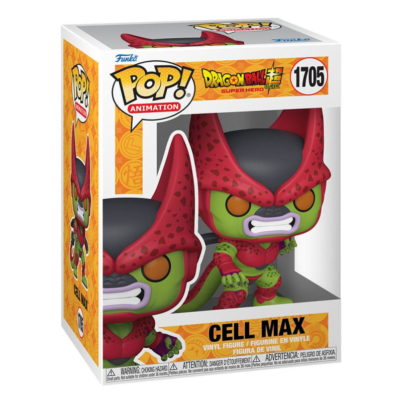 Dragon Ball Super: Super Hero Figura POP! Vinyl Cell Max 1705 Dragon Ball Super: Super Hero Figura POP! Vinyl Cell Max 1705