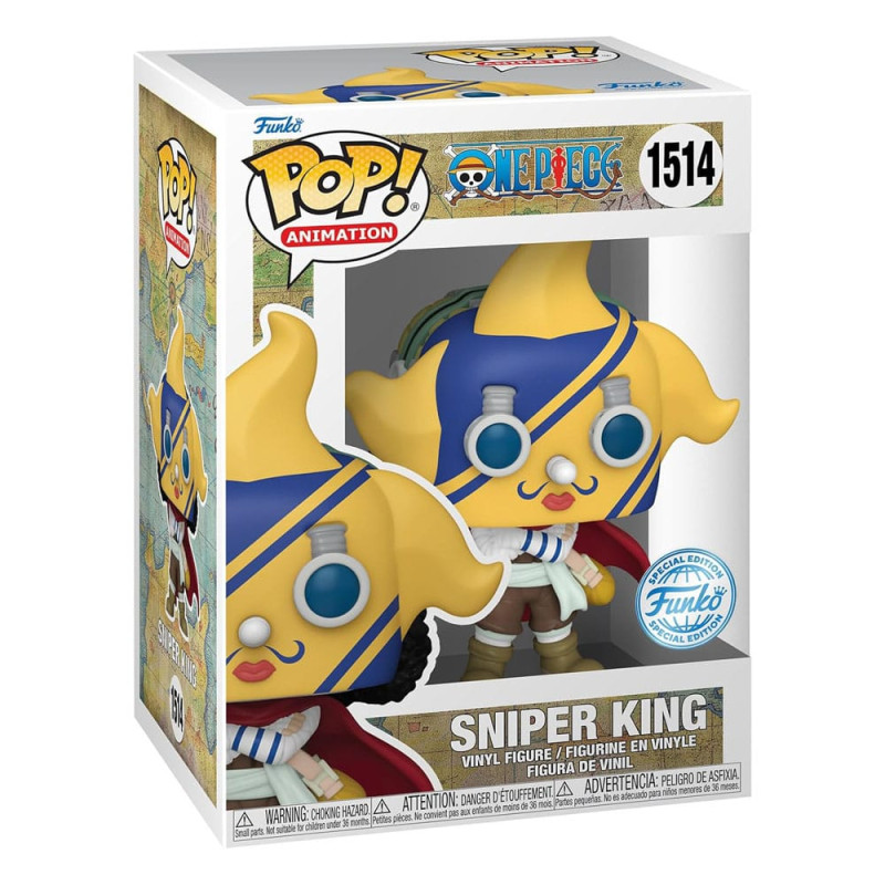 One Piece POP! Animation Vinyl Figuren OP Sniper King 1514 One Piece POP! Animation Vinyl Figuren OP Sniper King 1514