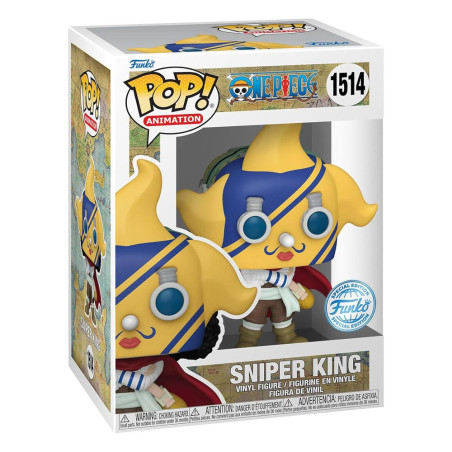One Piece POP! Animation Vinyl Figuren OP Sniper King 1514