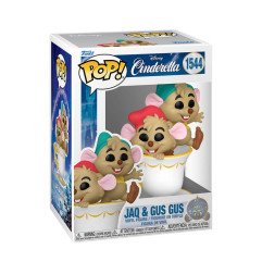 Cinderella 75th Anniversary POP! Disney Vinyl Figura J&G in cup