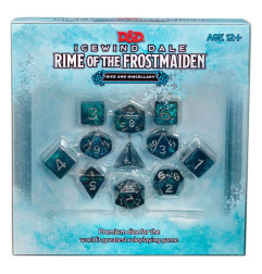 Dungeons & Dragons RPG Dados Icewind Dale: Rime of the Frostmaiden