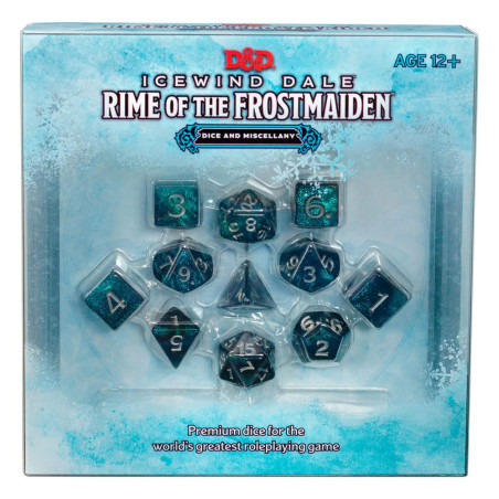 Dungeons & Dragons RPG Dados Icewind Dale: Rime of the Frostmaiden