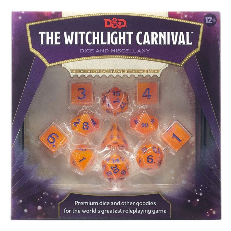 Dungeons & Dragons RPG Dados Witchlight Carnival Dungeons & Dragons RPG Dados Witchlight Carnival