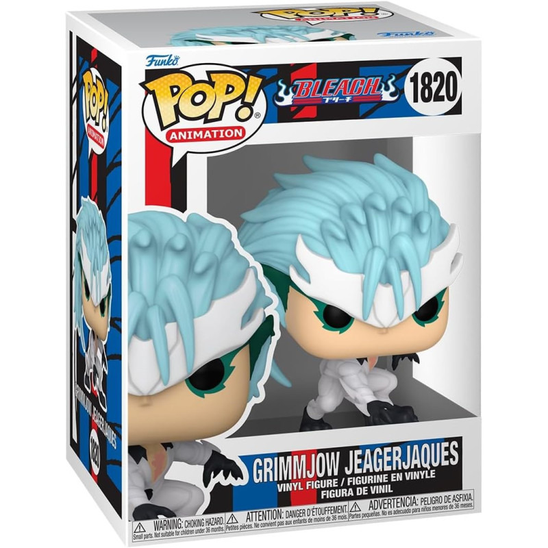 Bleach POP! Animation Vinyl Figurine Grimmjow 1820 Bleach POP! Animation Vinyl Figurine Grimmjow 1820