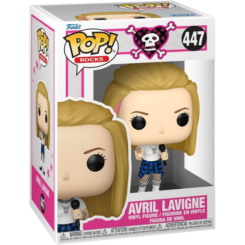 Avril Lavigne POP! Rocks Vinyl Figurine Girlfriend 447 Avril Lavigne POP! Rocks Vinyl Figurine Girlfriend 447