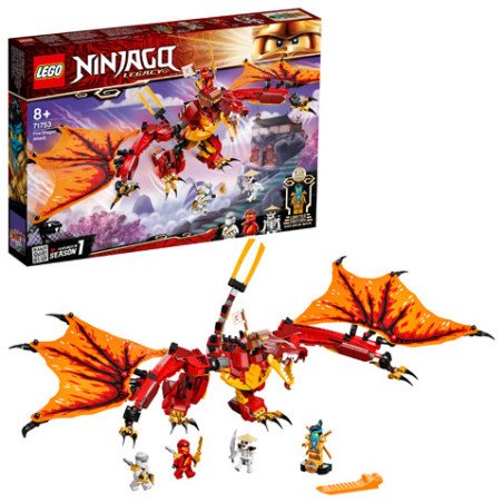 LEGO Ninjago Lecagy Fire Dragon Attack 71753